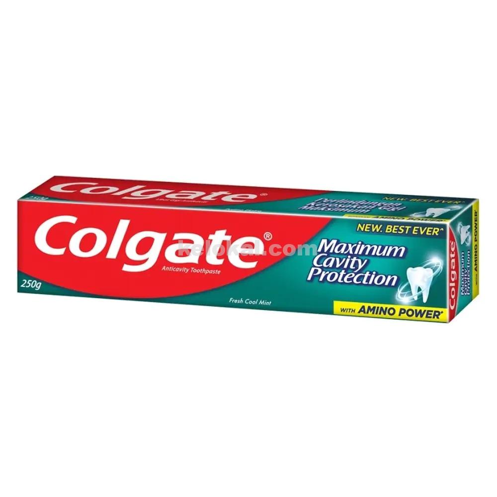 COLGATE MAXIMUM CAVITY PROTECTION FRESH COOL MINT AMINO POWER ...