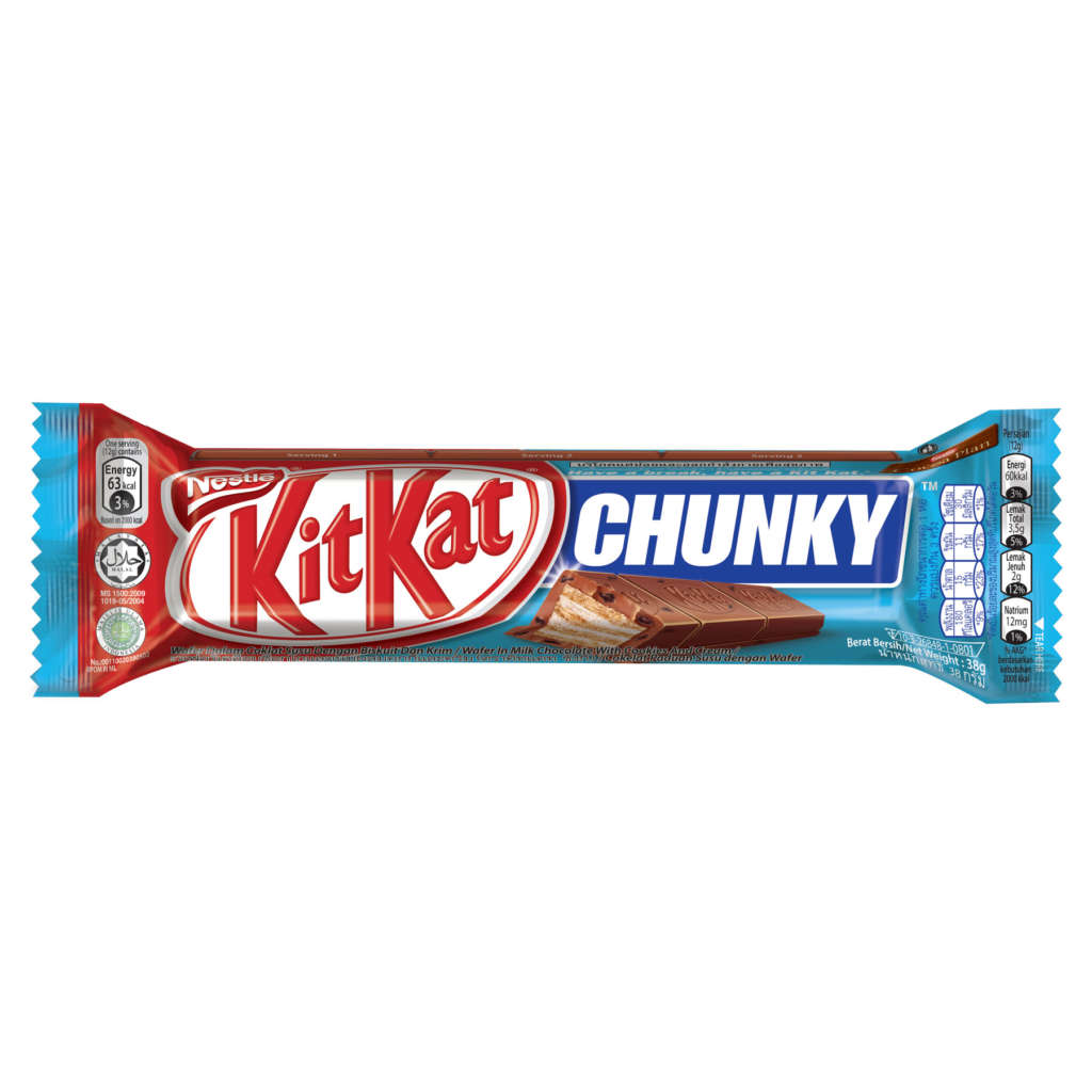 NESTLE KITKAT CHUNKY COOKIES & CREAM CHOCOLATE SNACK 38G NESTLE KITKAT CHUNKY COOKIES & CREAM CHOCOLATE SNACK 38G