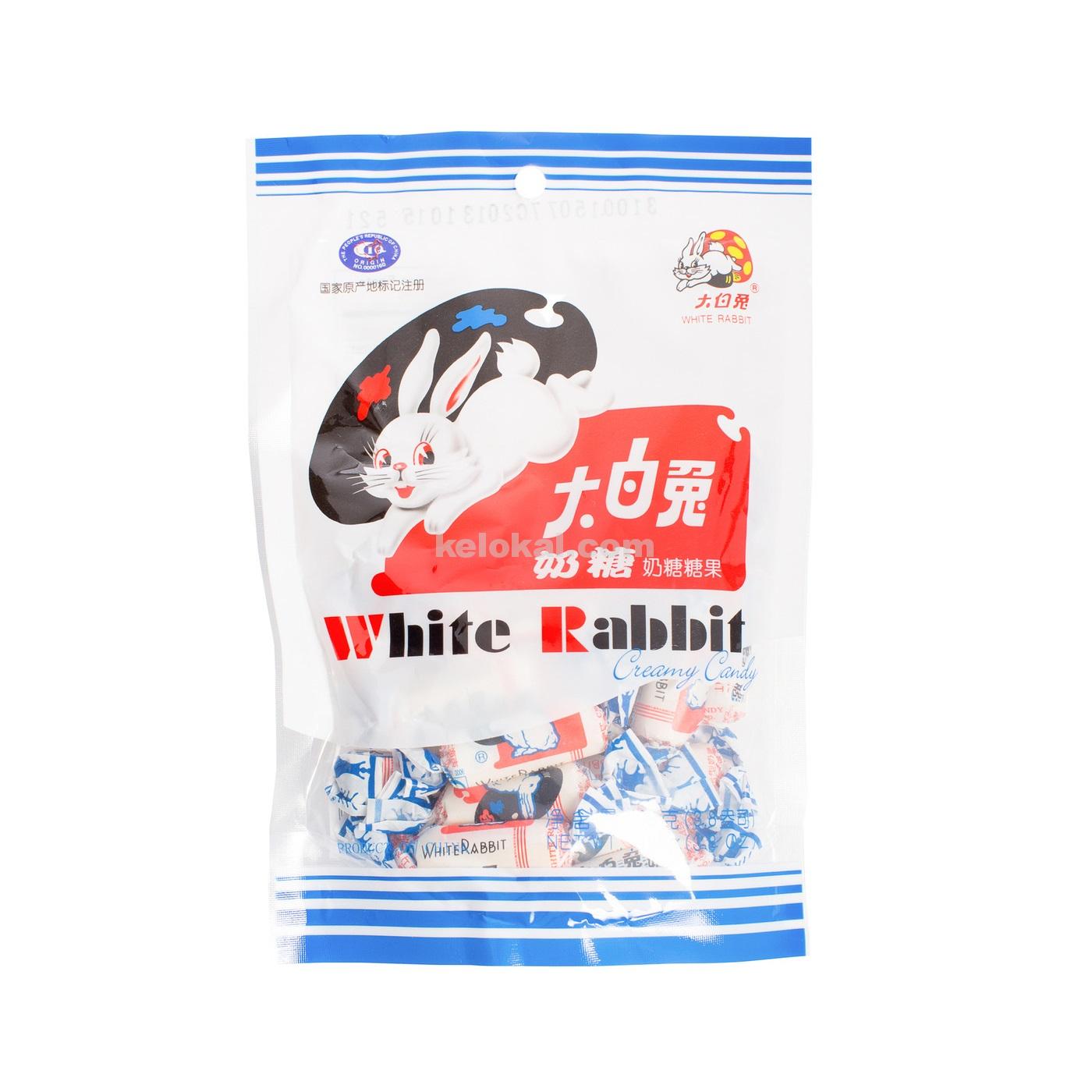 WHITE RABBIT CREAMY CANDY SNACK 108G - Kelokal.com