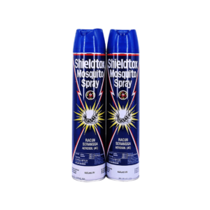 SHIELDTOX MOSQUITO REPELLENT AEROSOL 600ML X 2 - Kelokal.com